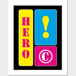 I am a hero Posters and Art